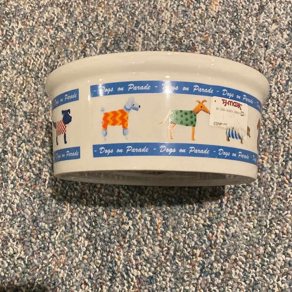Home Essentials Pet Collection Ceramic Bowl